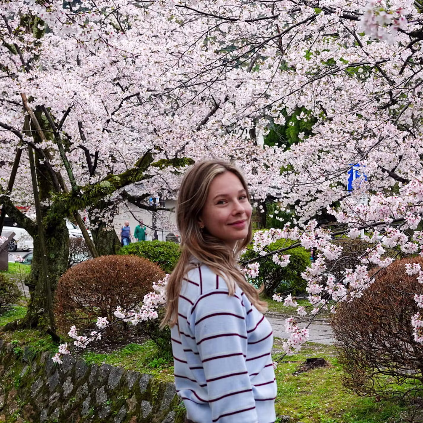 Melanie Kieft in Japan