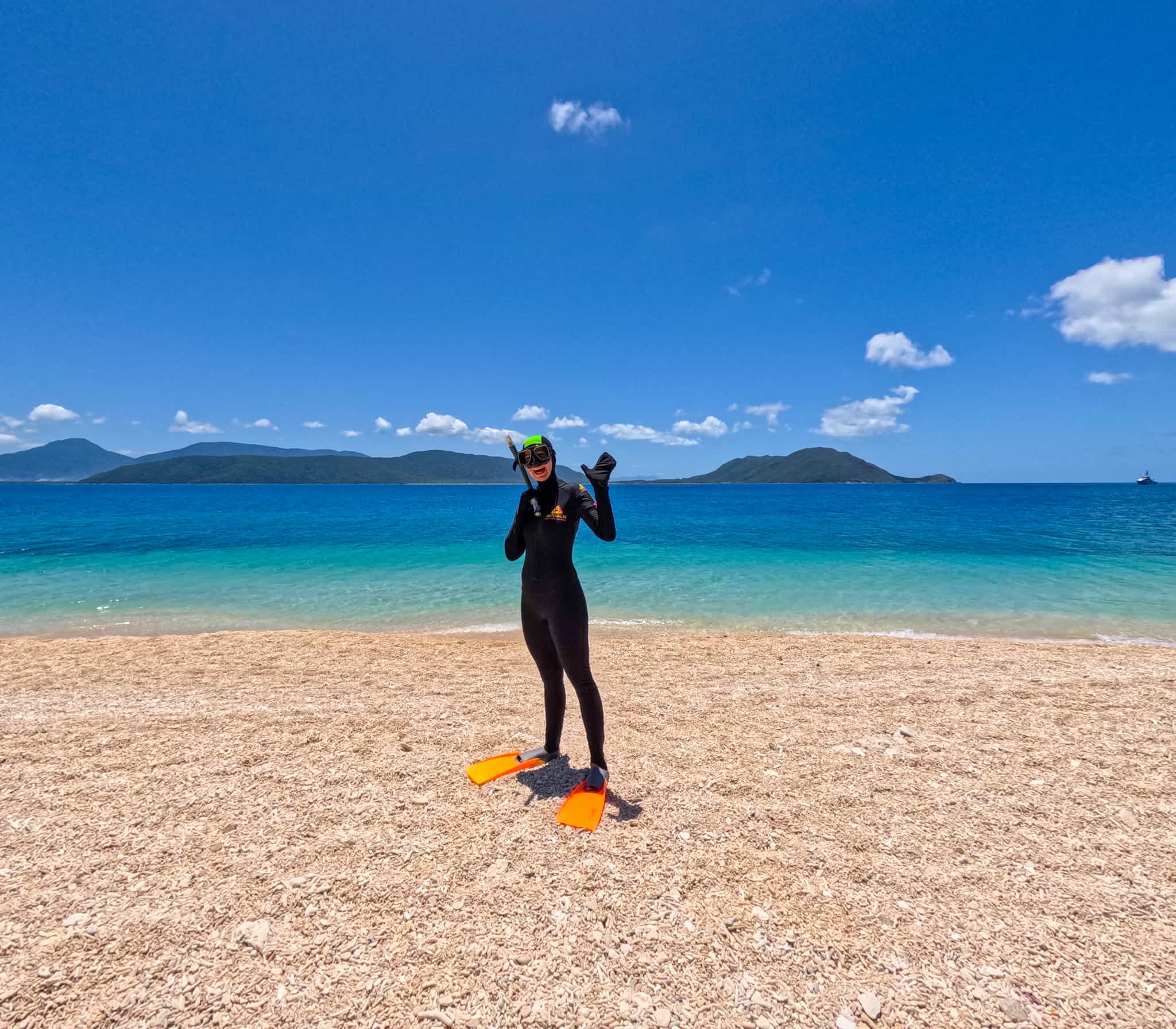 Melanie Kieft in Australië