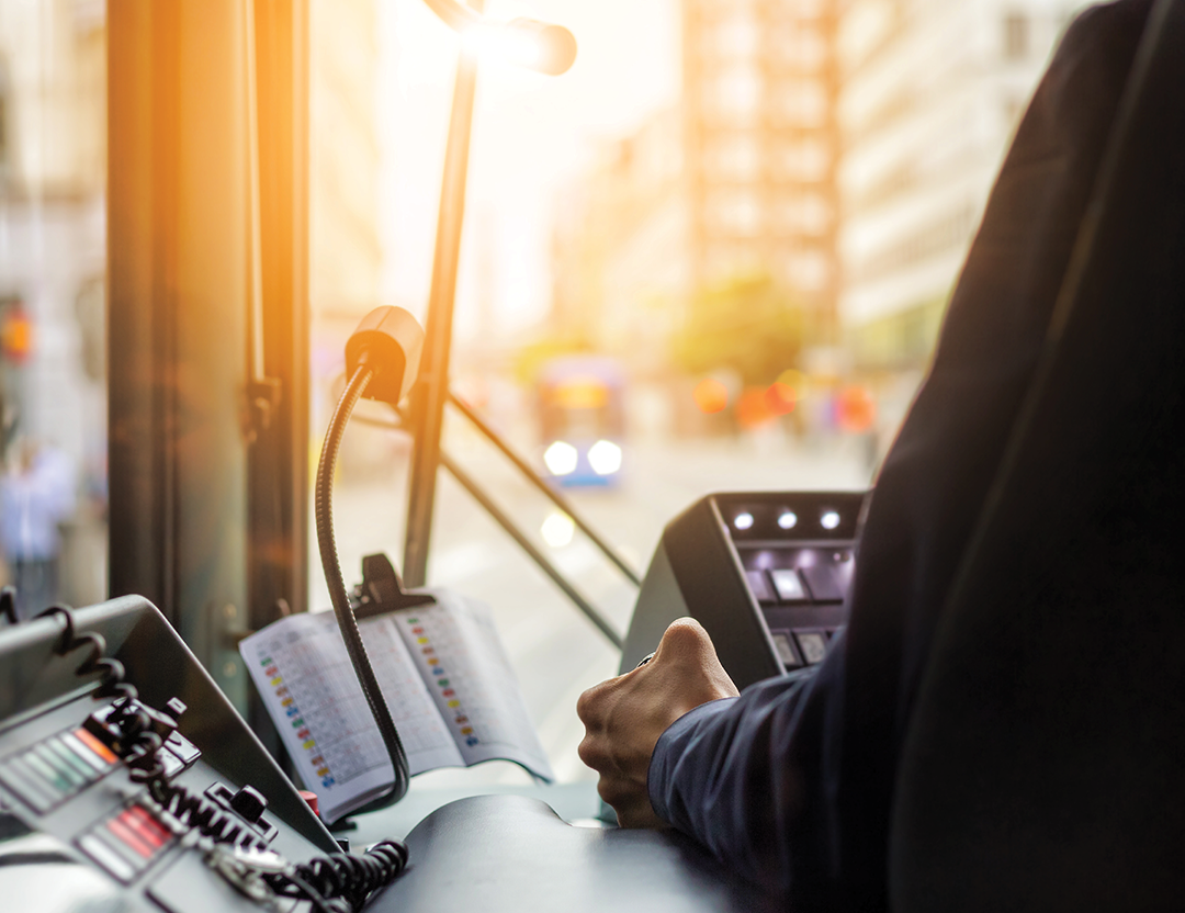 Bus driver operating software