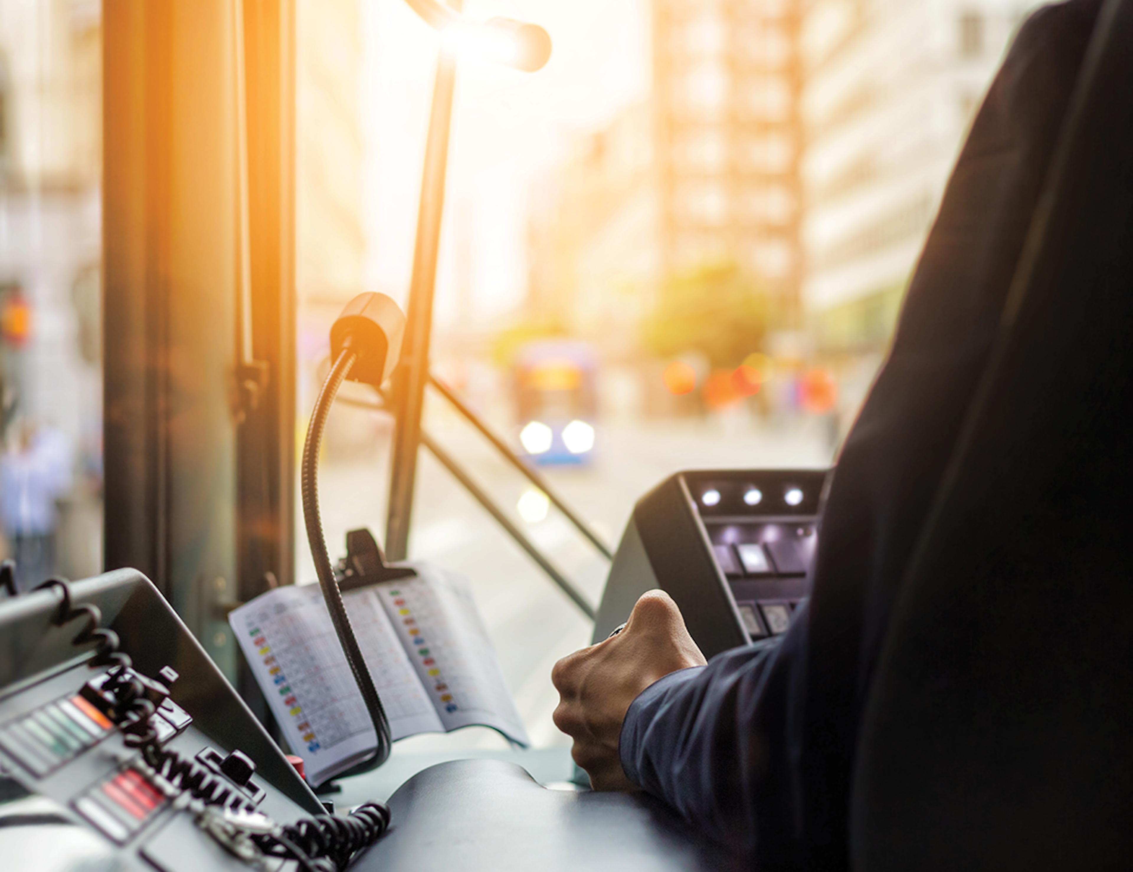Bus driver operating software