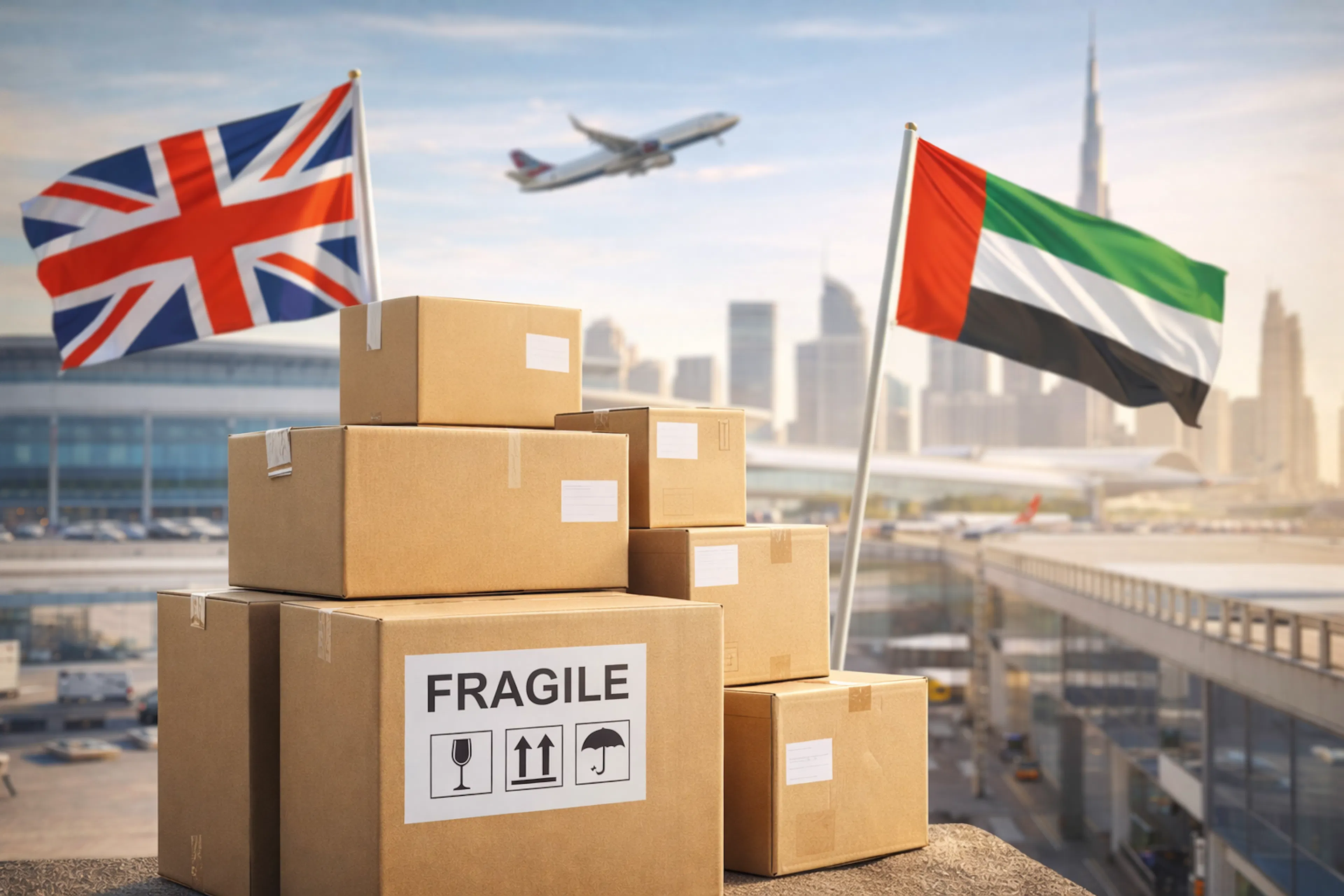 Preparing for an international move from the UK to the UAE.