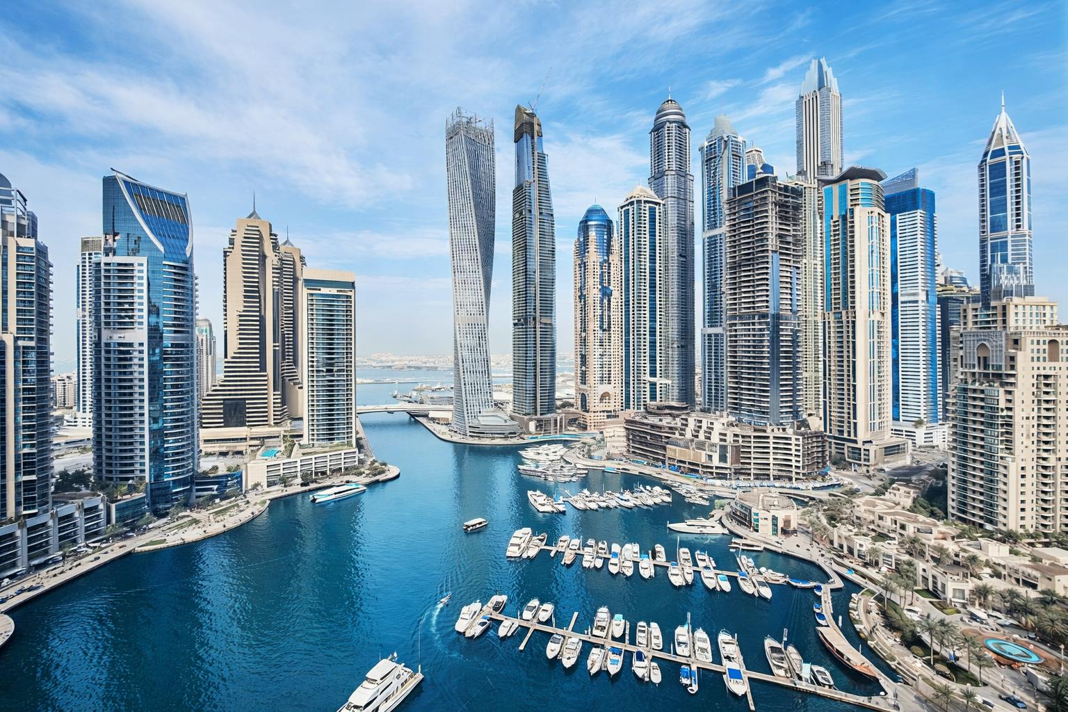 Dubai Marina skyline – expat life and lifestyle in the UAE