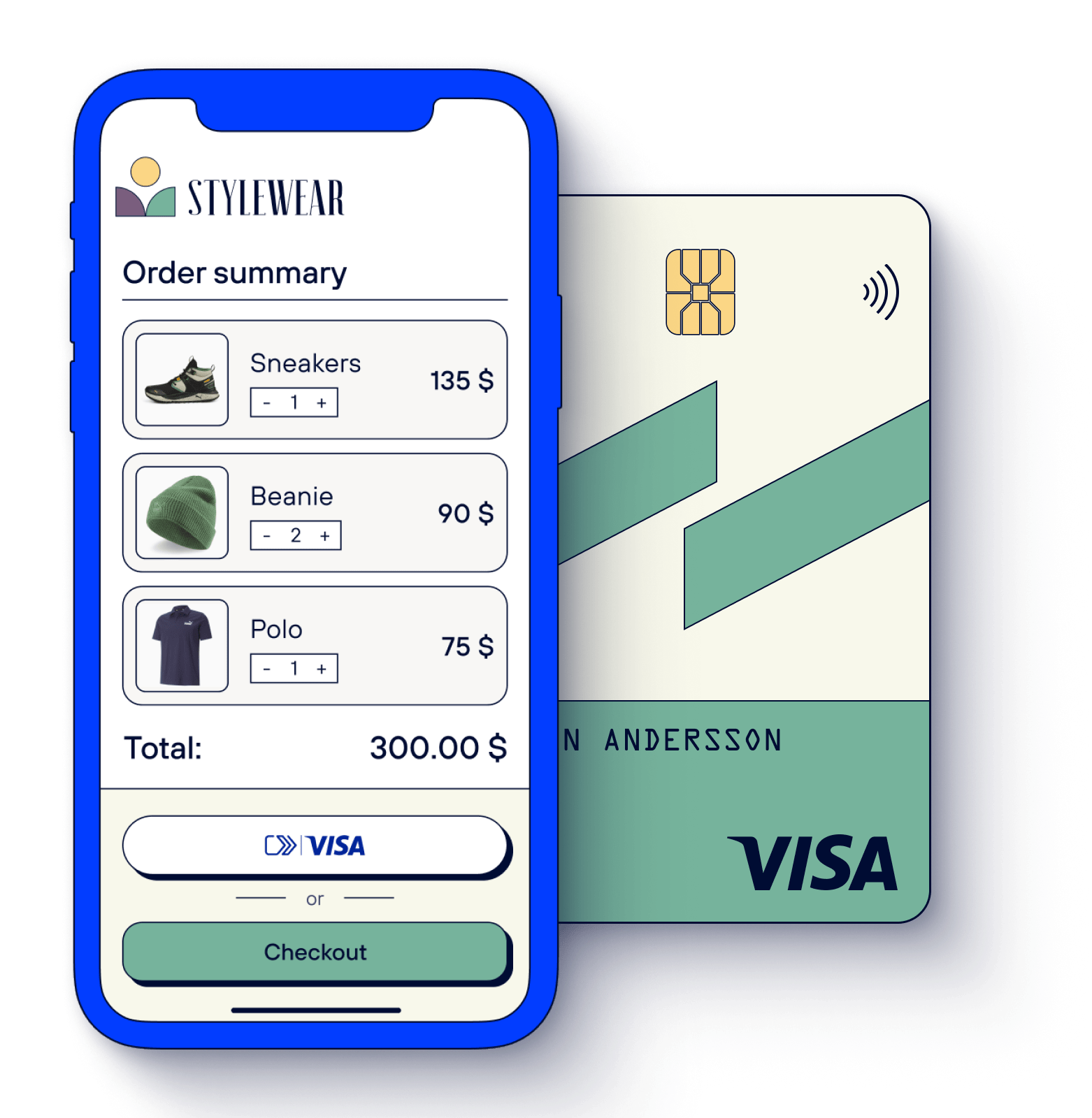 Кошелек Visa Click to Pay — Tranzzo