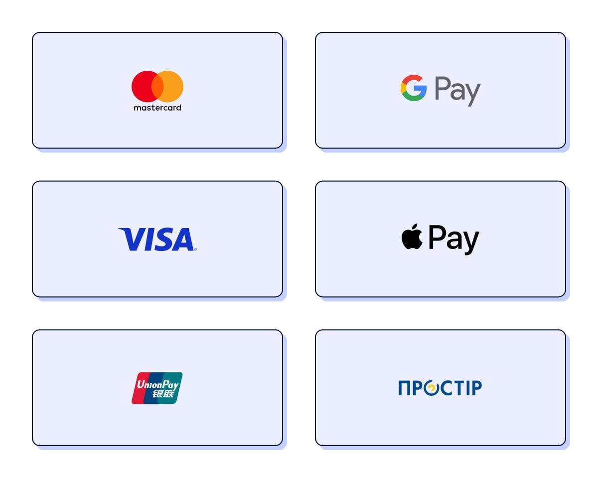 Payment system logos