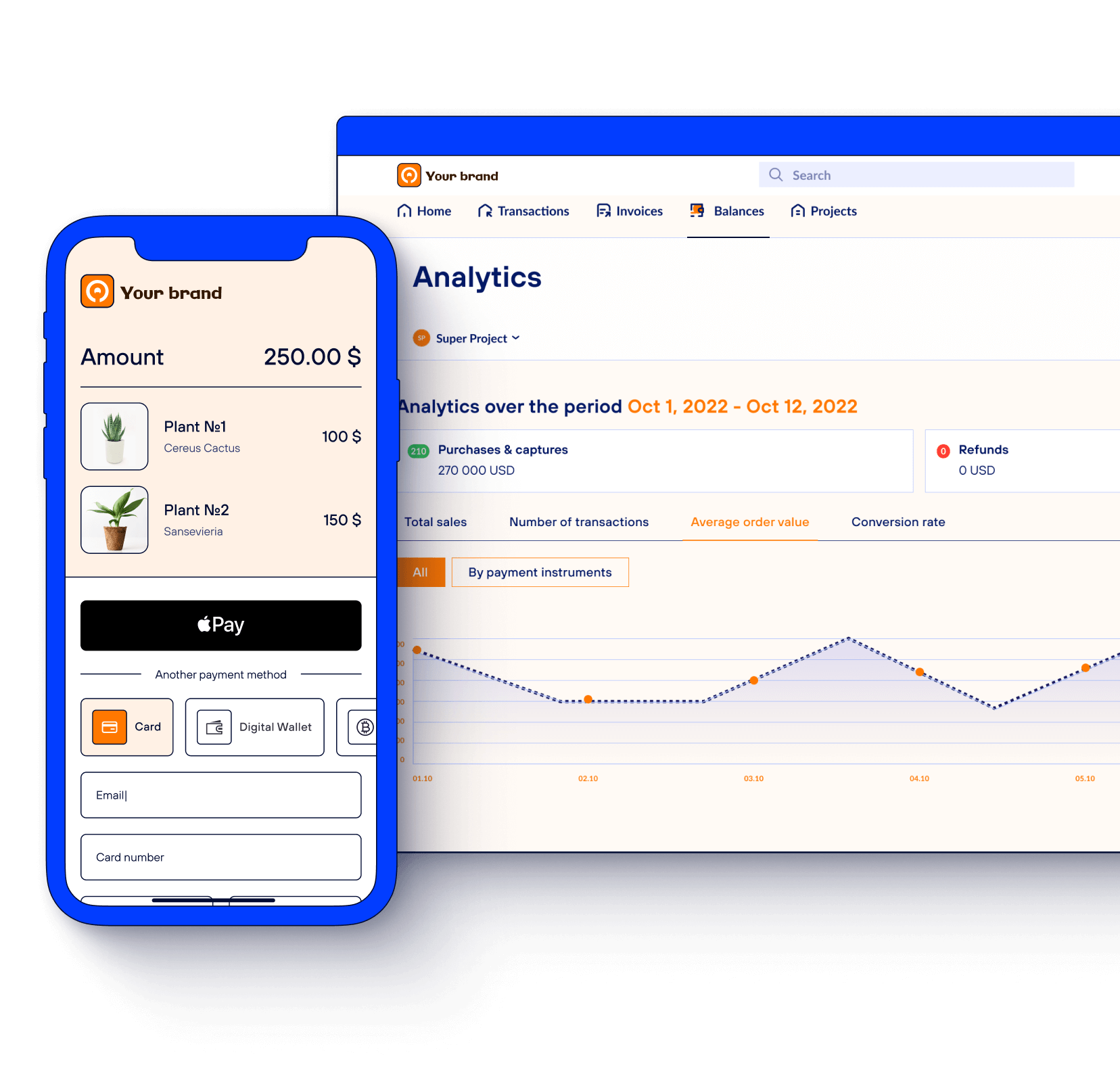 Payment gateway for businesses