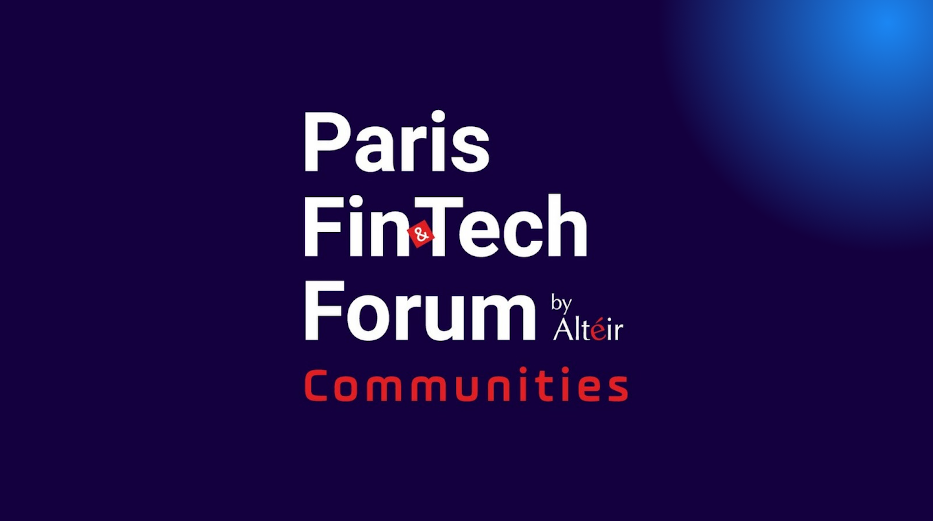 Paris Fintech Forum