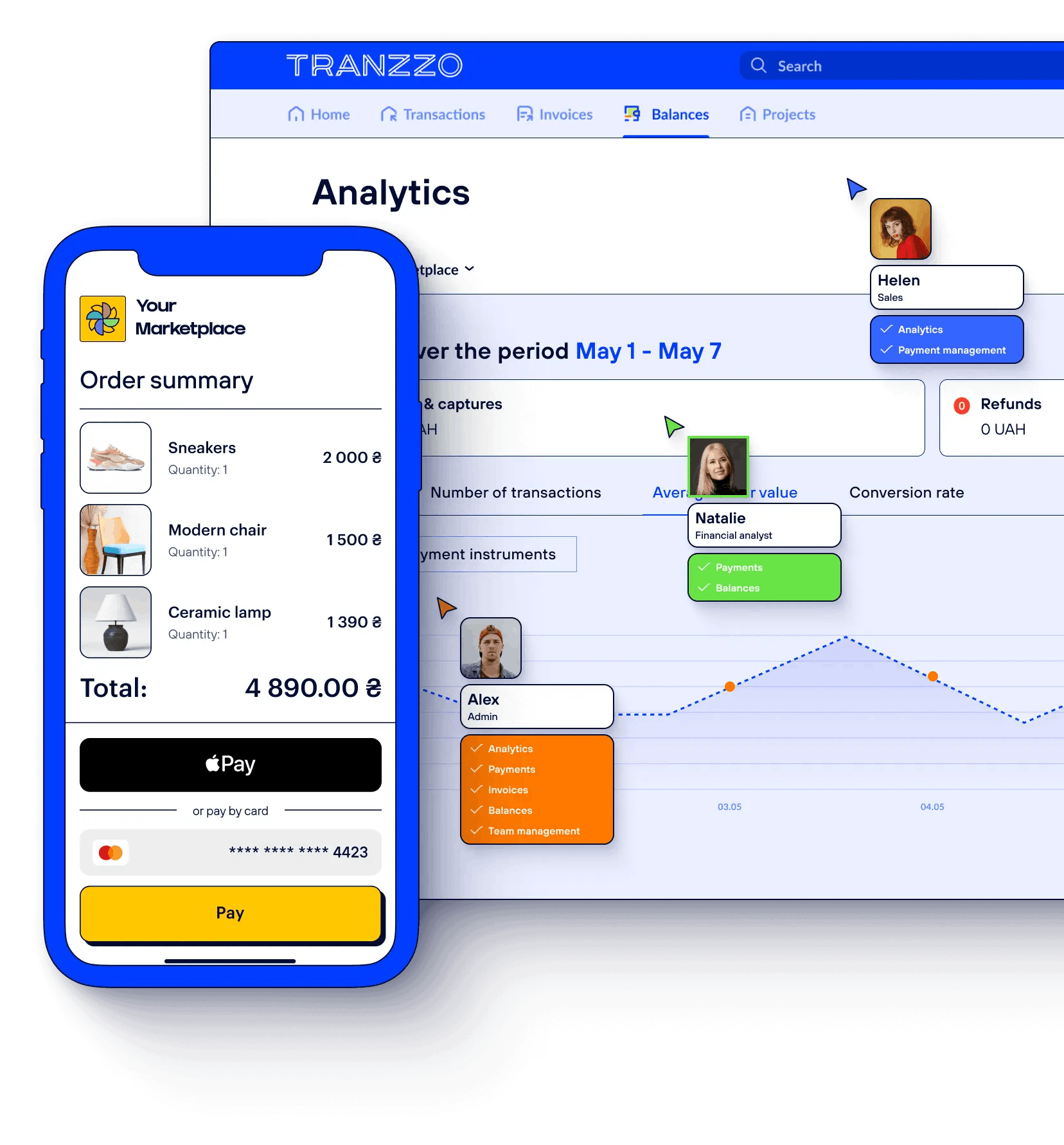 Internet acquiring