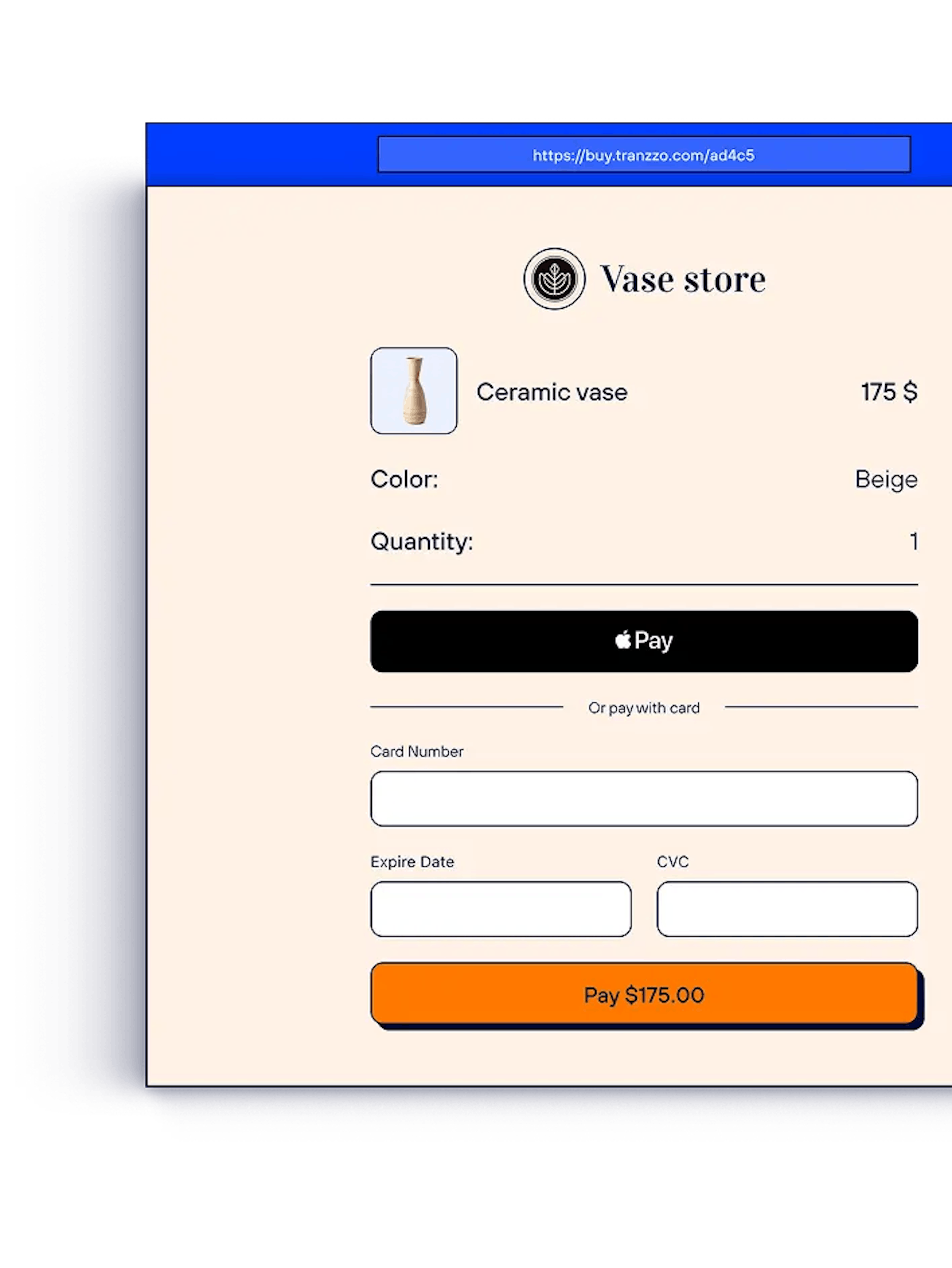 Платежная страница