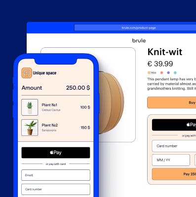 Кастомізована платіжна сторінка