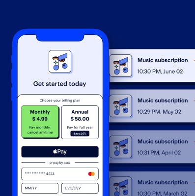 Підписки та регулярні платежі