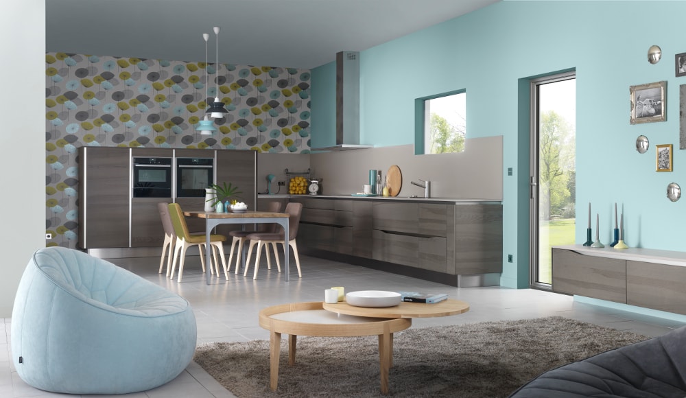 Cuisine arthur bonnet contemporaine en bois