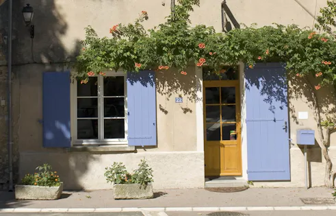 Ravalement façade d'une maison