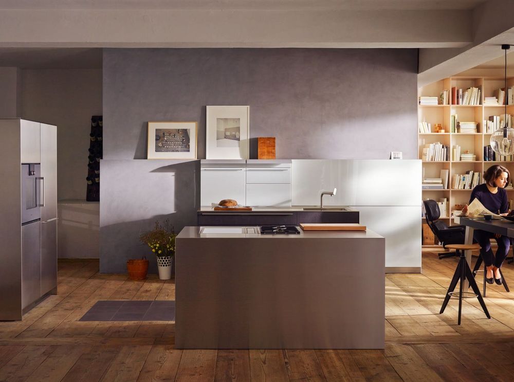 cuisine bulthaup ouverte colorées