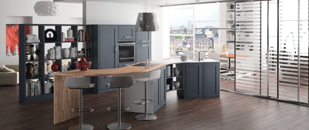 cuisine Morel en bois, moderne et originale