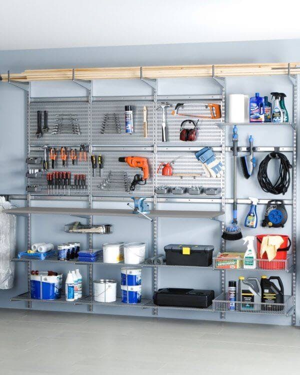 Solutions de rangement des outils et d'organisation de garage