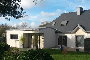 Extension maison parpaing