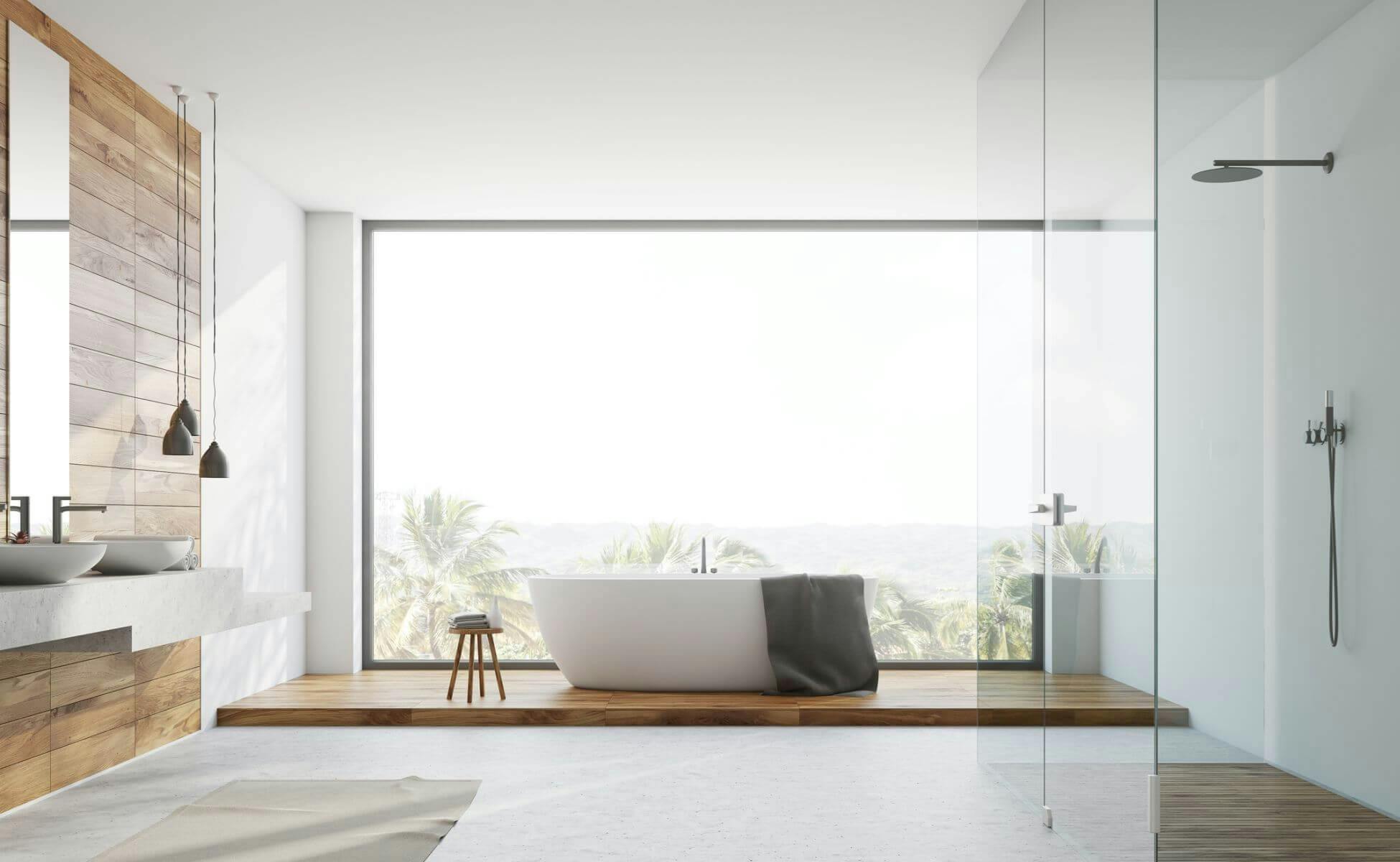 Baignoire de salle de bain