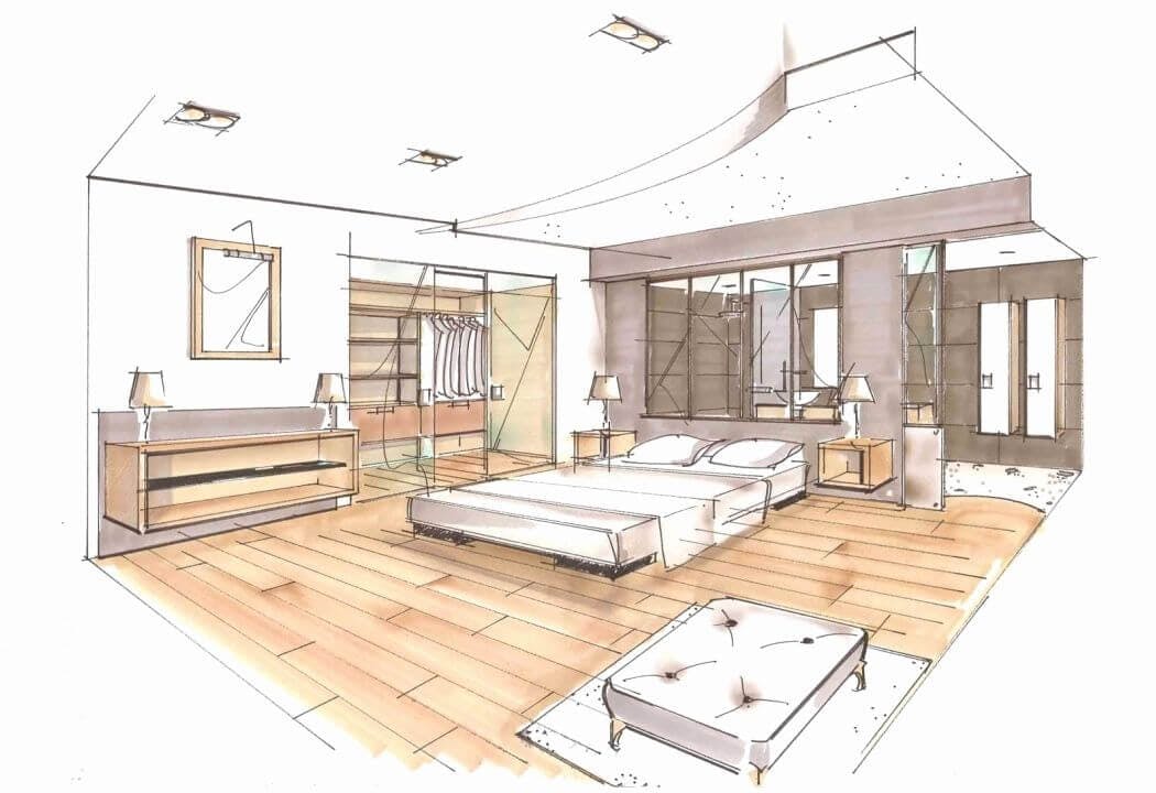Esquisse d'architecte