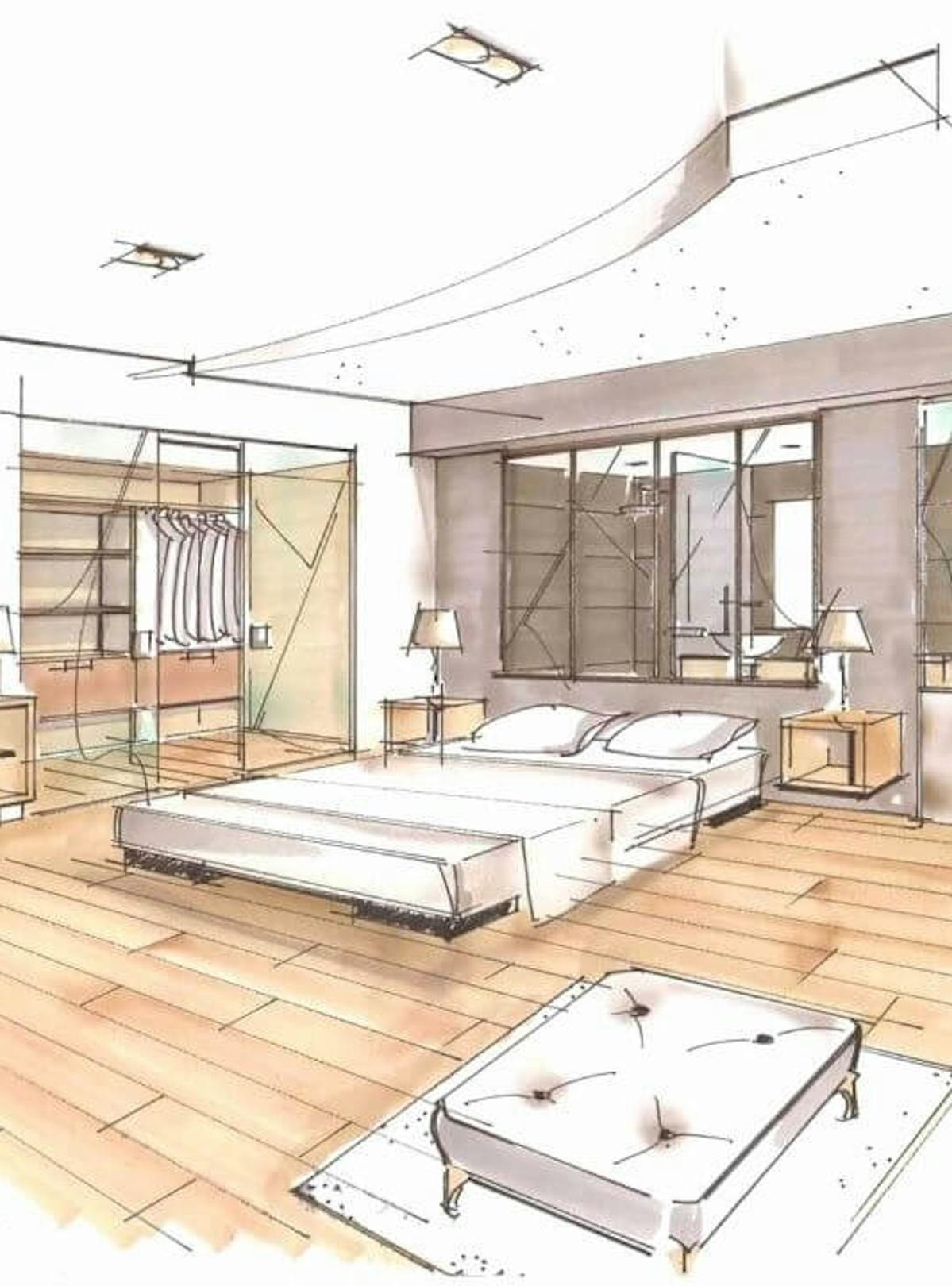 Esquisse d'architecte