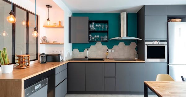 Rénovation cuisine haut de gamme 10 m²