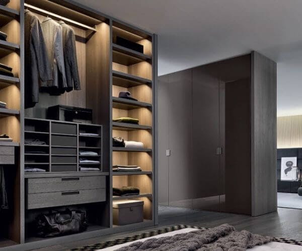 amenagement dressing - hauteur