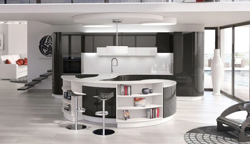 cuisine Perene avec ilot design