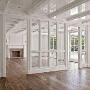 Verriere interieur en bois