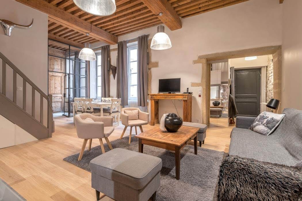 Rénovation d'un appartement Canut dans le centre de Lyon