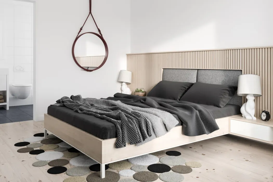Intérieur d'un appartement rénové à Paris 15eme