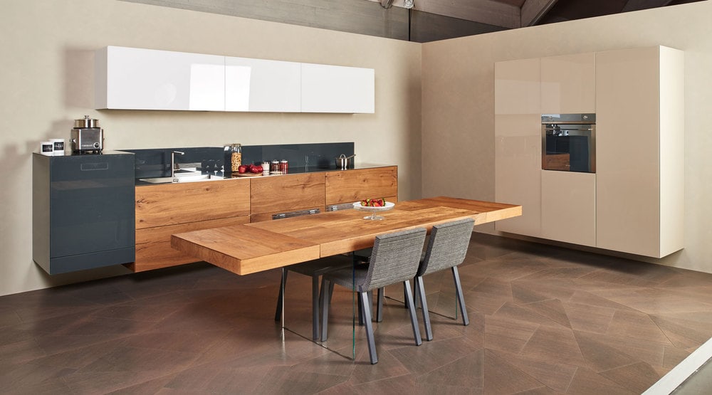 cuisine Lago, contemporaine, bois