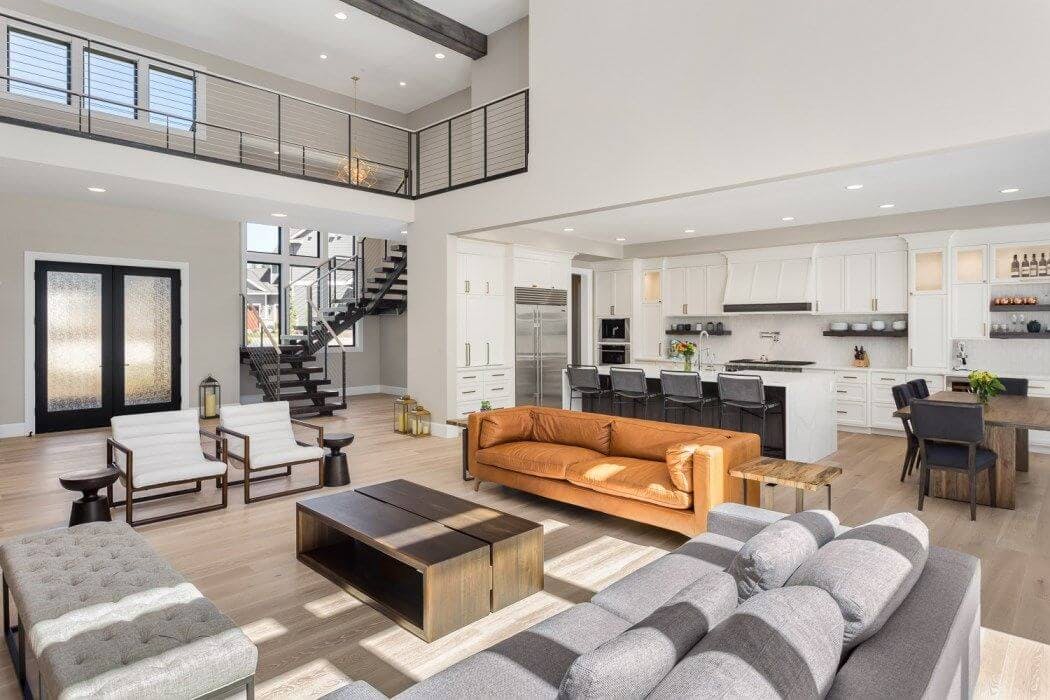 Réception d'une maison