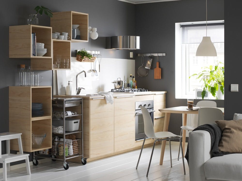 cuisine ikea style contemporain