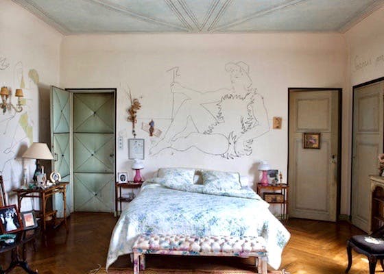 papier peint plafond jean cocteau