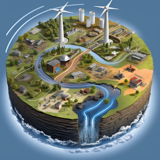 cinq énergies renouvelables