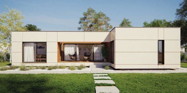 maison de constructeur contemporaine - plain pied