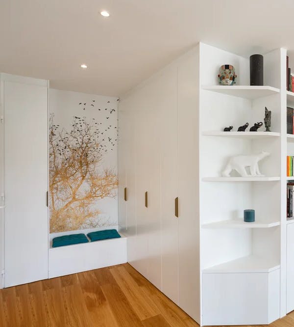 Verrière, bibliothèque et déco murale