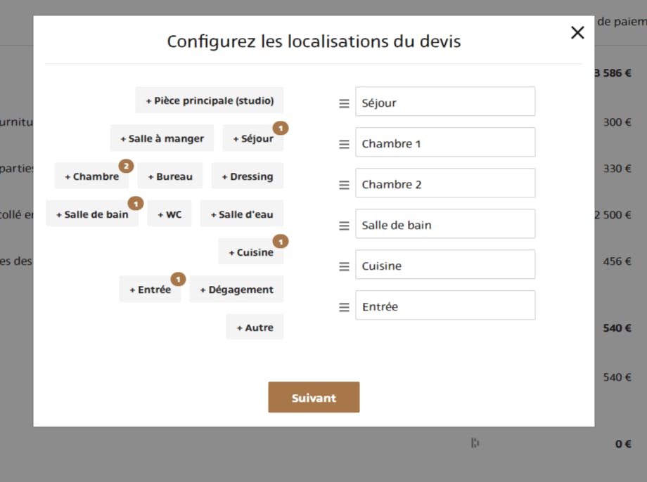 CRM logiciel devis Gestion localisation