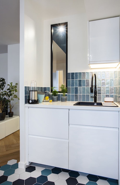 Rénovation d'un appartement Alfortville - Cuisine 