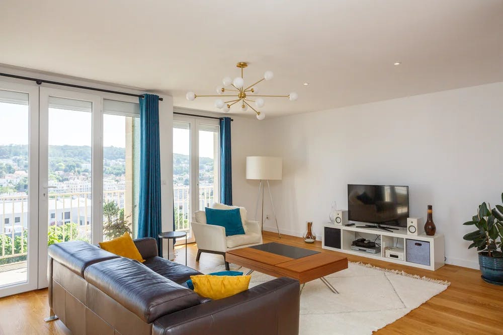 Salon sobre appartement 129 m²