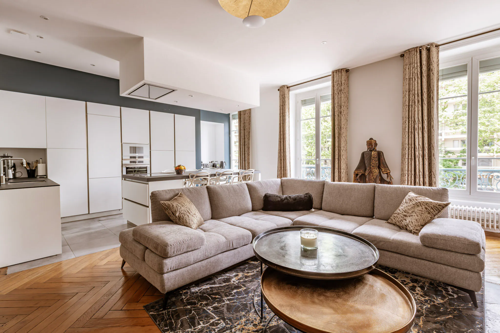 Rénovation d'un appartement atypique de 120 m² à Lyon