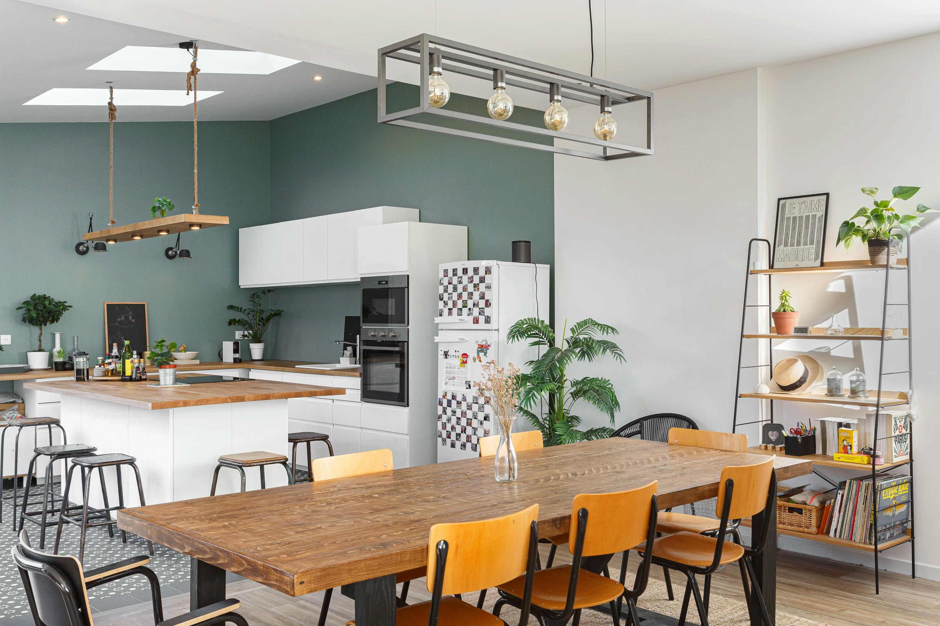 Rénovation d'un séjour & cuisine