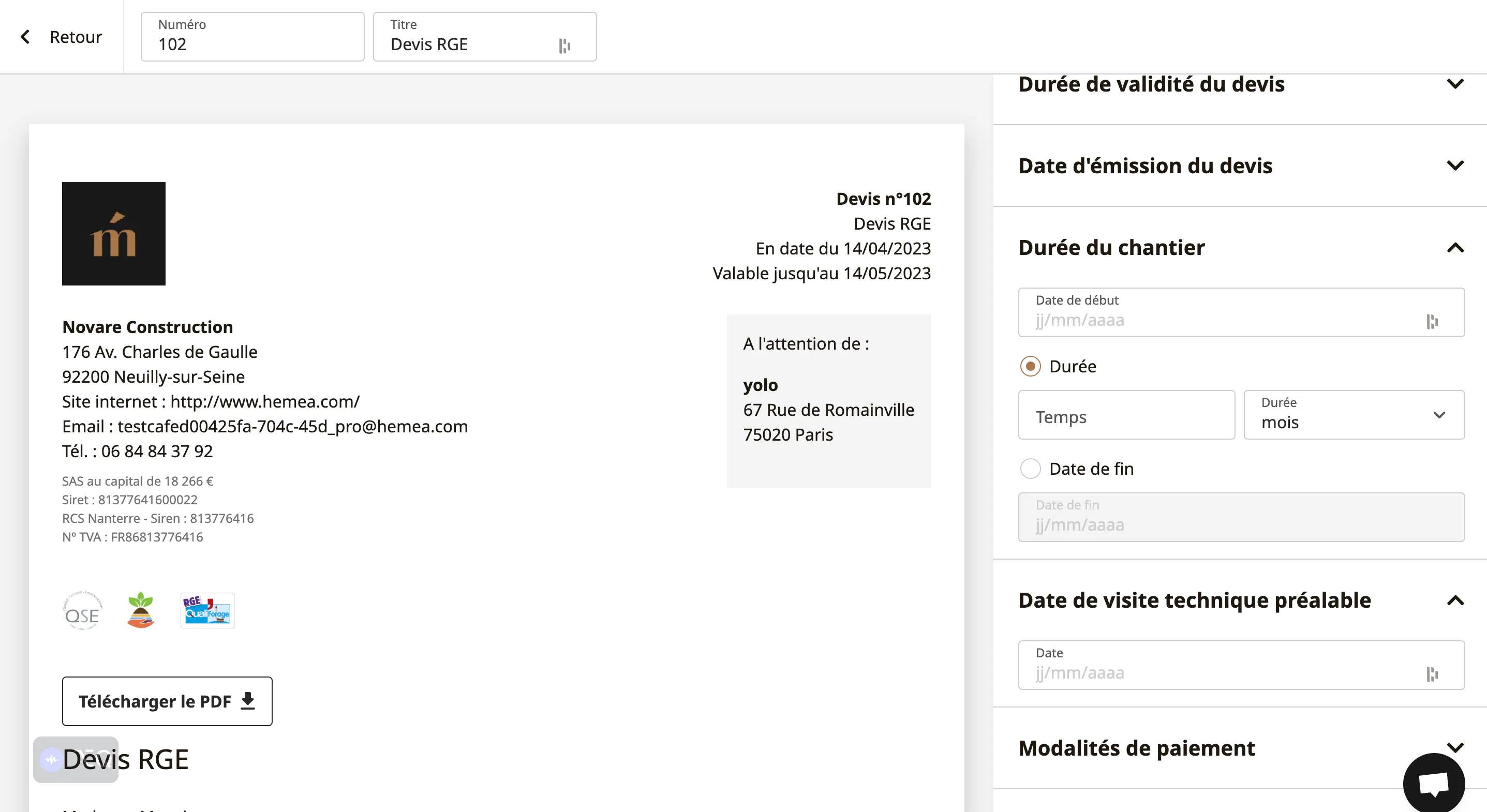 Le Logiciel de Devis Bâtiment Conforme RGE