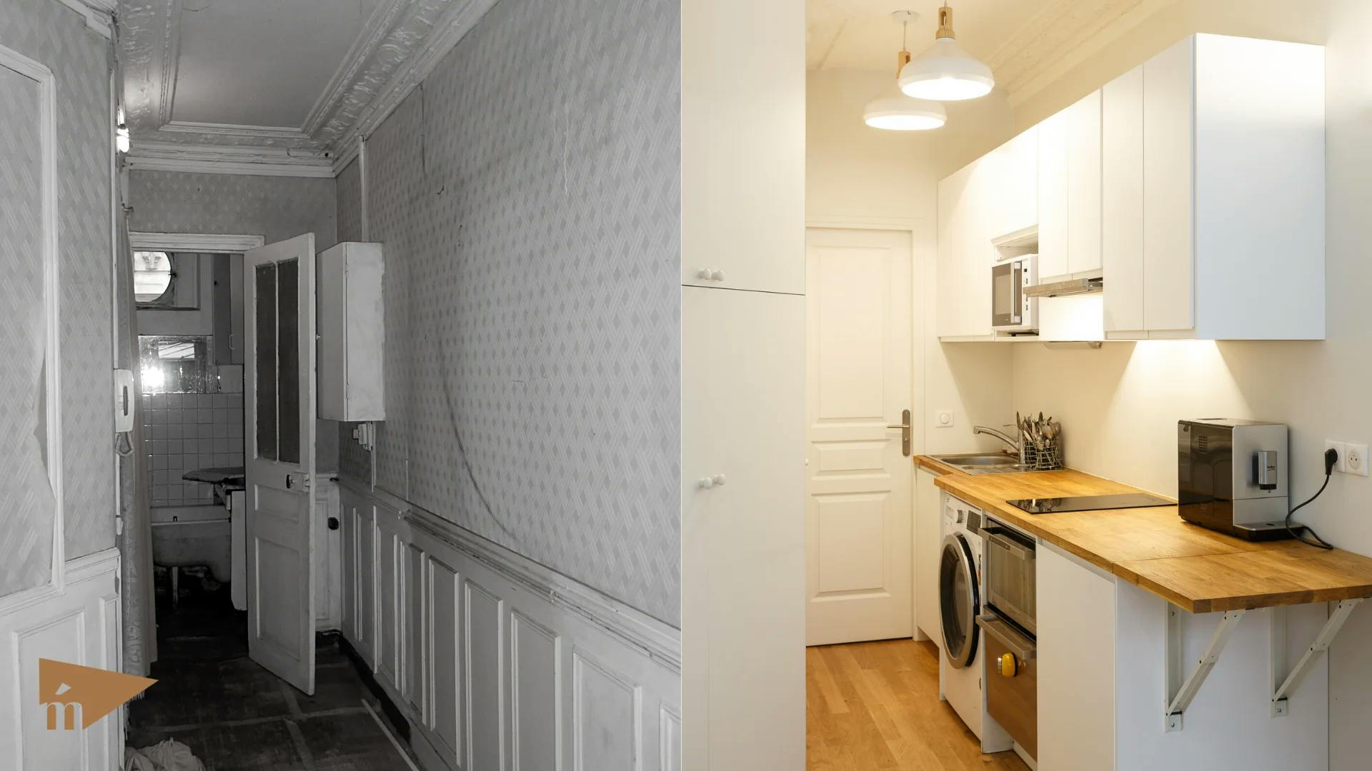 avant et après rénovation cuisine