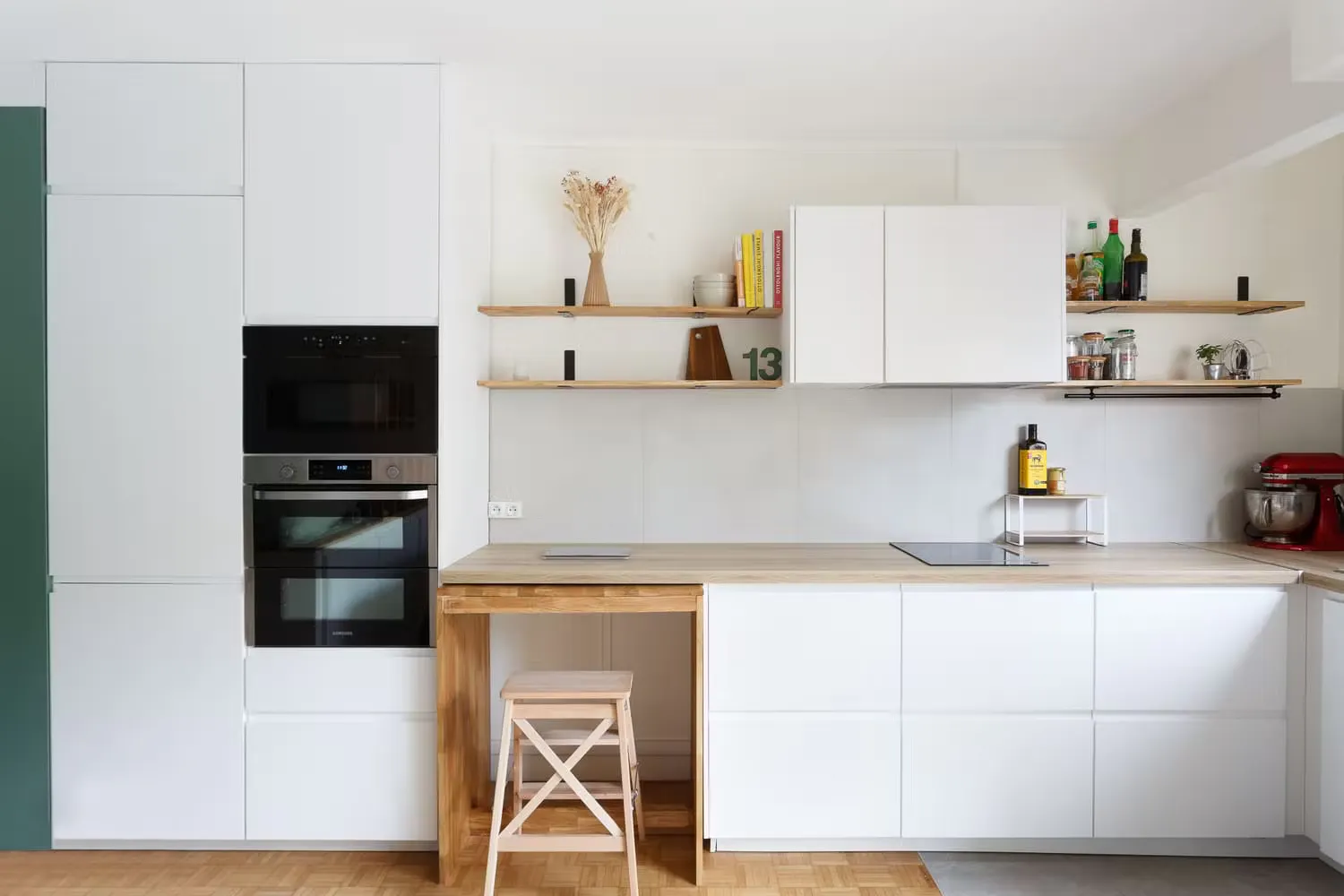 espace de travail dans cuisine