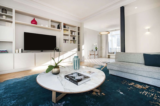 Renovation de luxe d'un appartement de 185 m² à Paris
