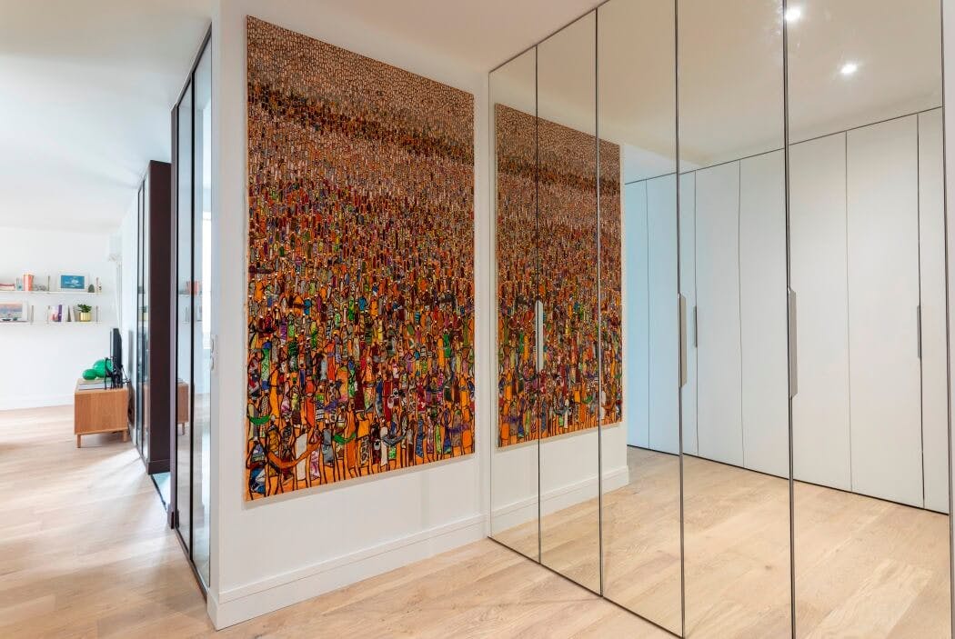 Placard sur-mesure avec miroirs