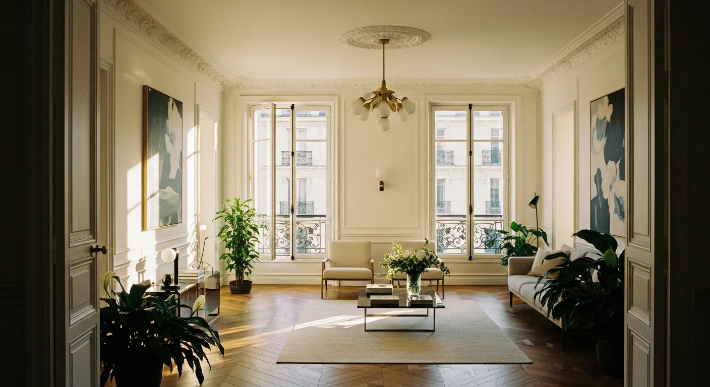 Appartement parisien rénové