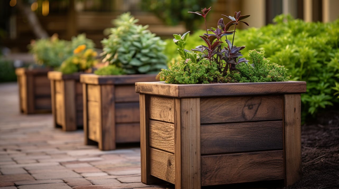 Choix des jardinières en bois