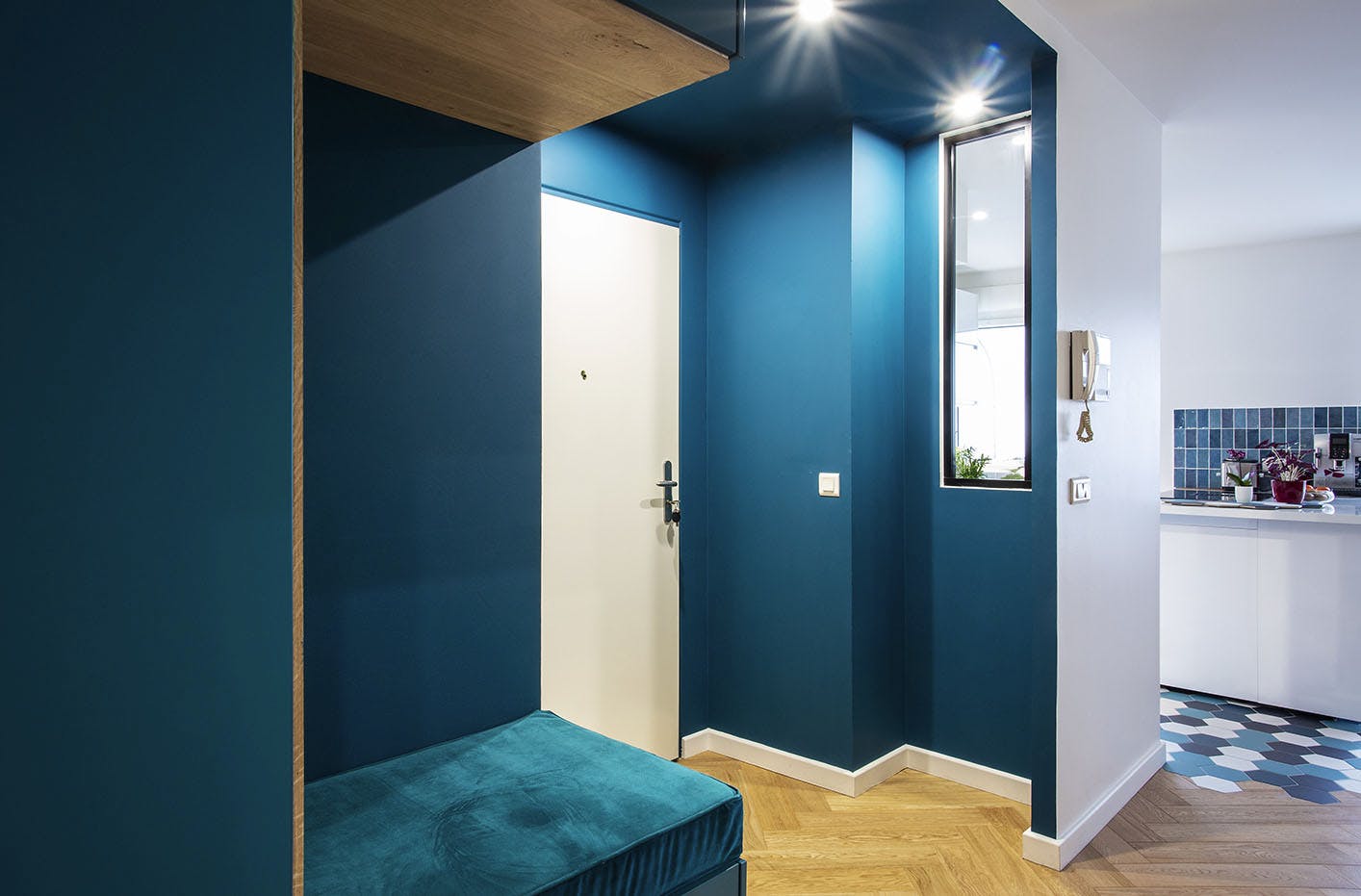 Rénovation d'un appartement Alfortville - Entrée
