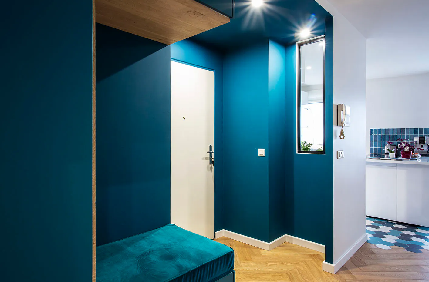 Rénovation d'un appartement Alfortville - Entrée